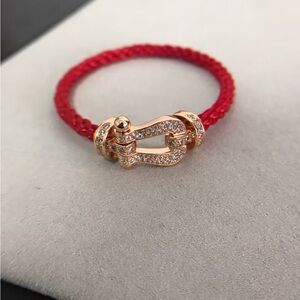 Fred Red and Gold Sparkling Bracelet